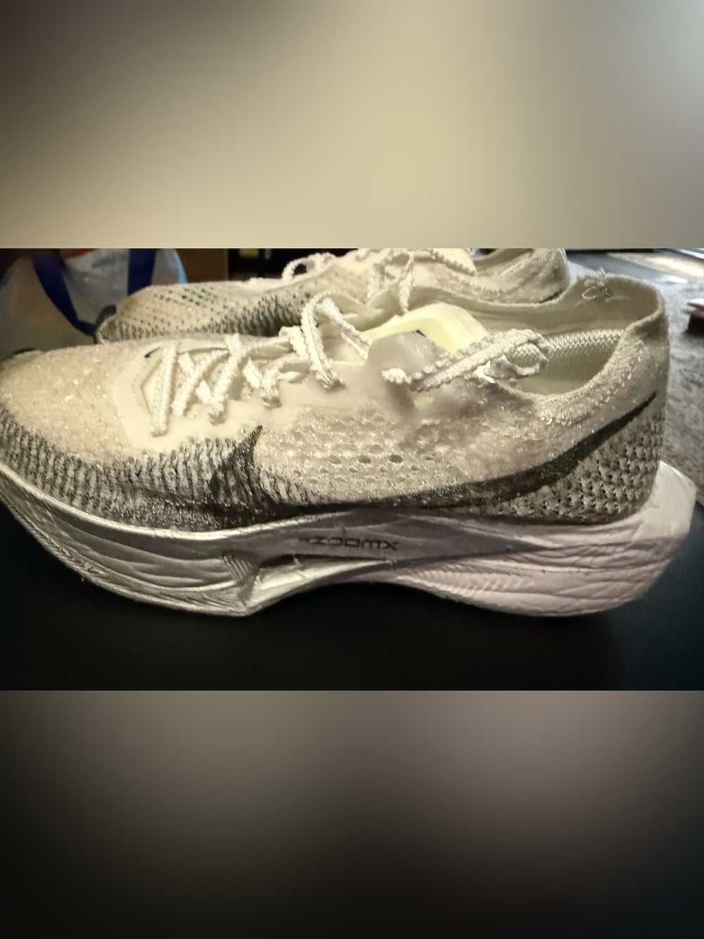 Womens Size 7 Nike Zoom Vaporfly Next%3 White Grey Running Shoe DV4130 100